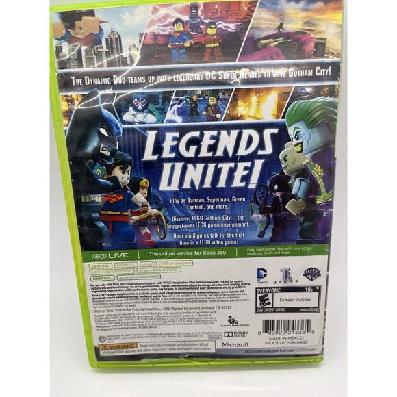 LEGO Batman 2 DC Super Heroes Xbox 360 PH - Complete CIB - Tested - Picture 6 of 8